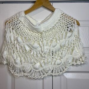 Chic Crochet Cream Skirt